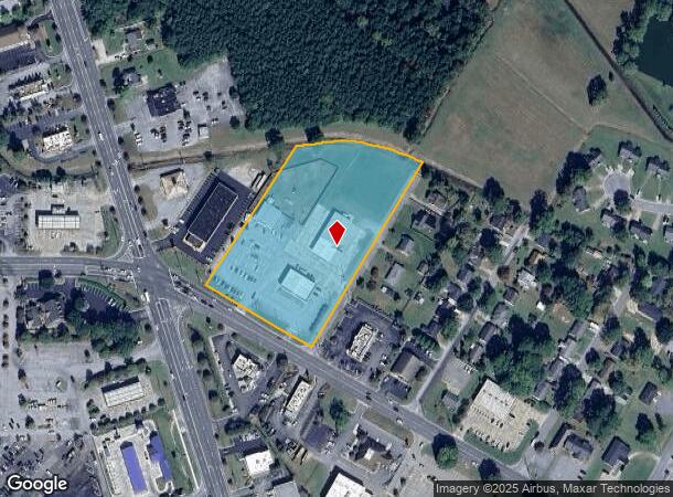  1206 W 15Th St, Washington, NC Parcel Map
