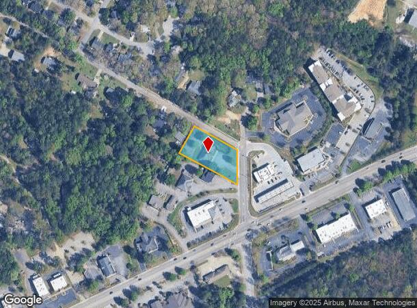  7437 College St, Irmo, SC Parcel Map