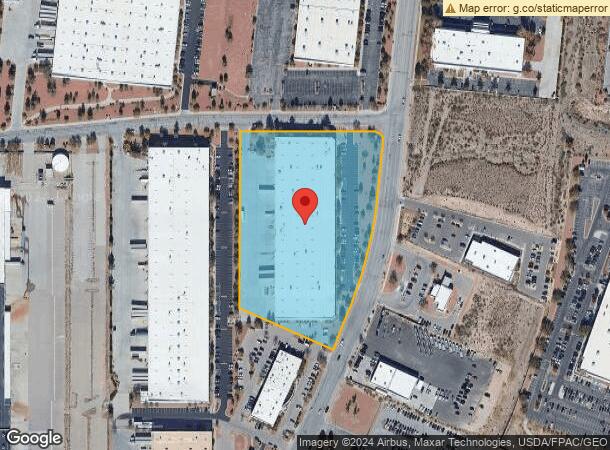  1865 Northwestern Dr, El Paso, TX Parcel Map