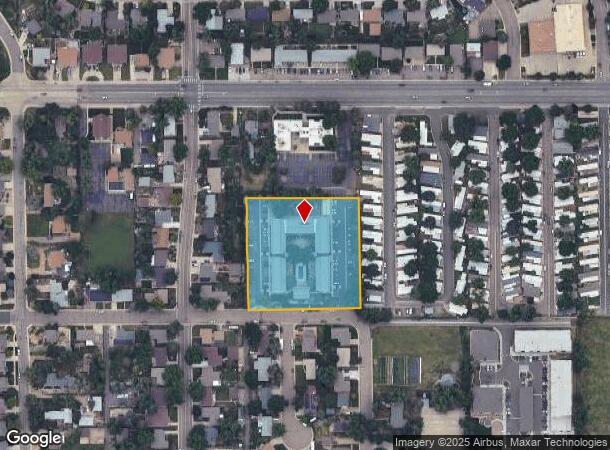  1050 16Th Ave, Longmont, CO Parcel Map