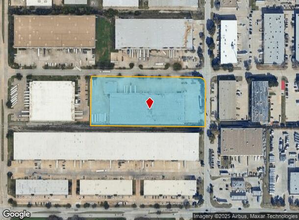  1350 Avenue S, Grand Prairie, TX Parcel Map