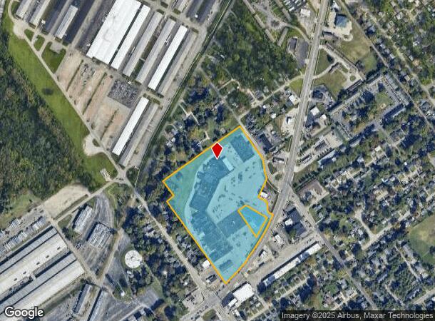  1439 E 10Th St, Jeffersonville, IN Parcel Map