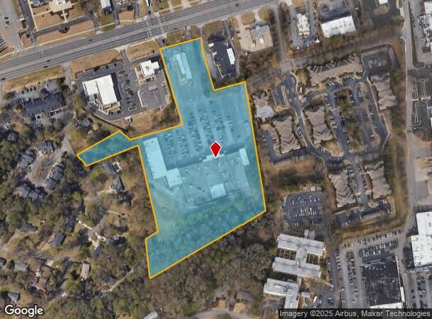  2361 W Broad St, Athens, GA Parcel Map
