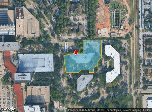 16801 N Greenspoint Park Dr, Houston, TX Parcel Map