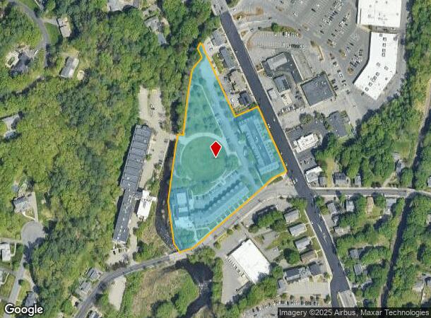 1 Powder Mill Sq, Andover, MA Parcel Map