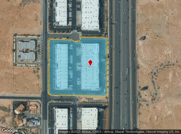  7650 Dean Martin Dr, Las Vegas, NV Parcel Map