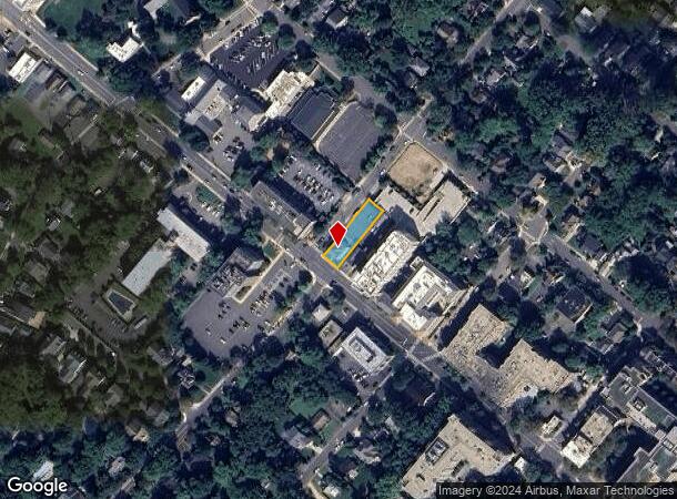  712 W Broad St, Falls Church, VA Parcel Map