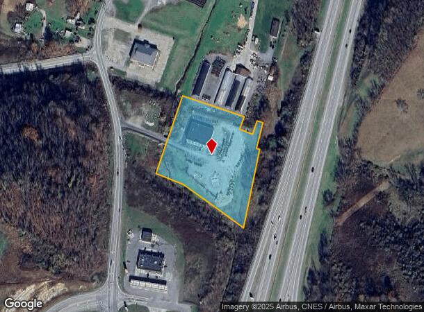 105 N Wedge St, Bridgeport, WV Parcel Map