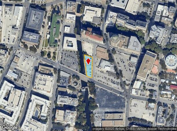  231 E Nueva, San Antonio, TX Parcel Map