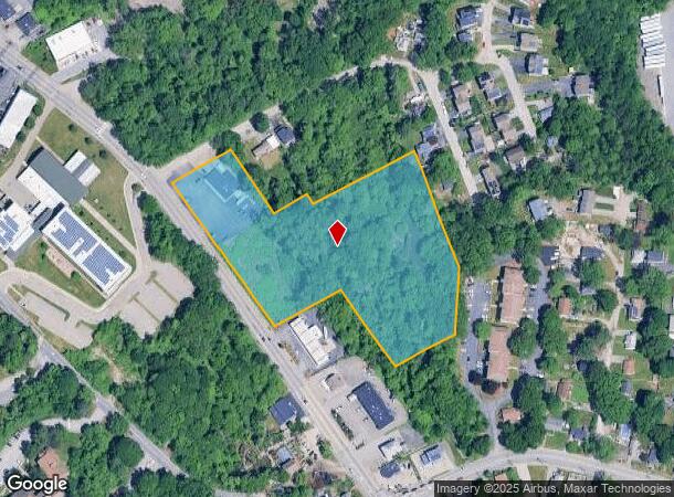  1059 Grafton St, Worcester, MA Parcel Map