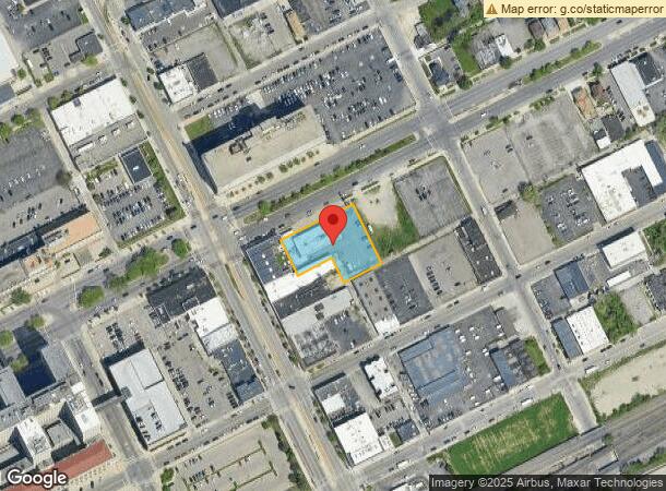  3075 E Grand Blvd, Detroit, MI Parcel Map