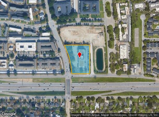  2525 Ridgmar Blvd, Fort Worth, TX Parcel Map