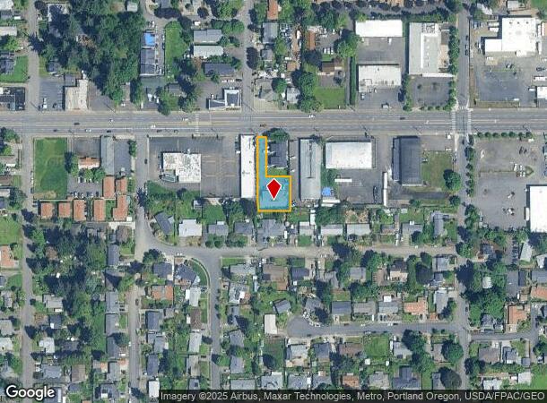  14306 Se Stark St, Portland, OR Parcel Map