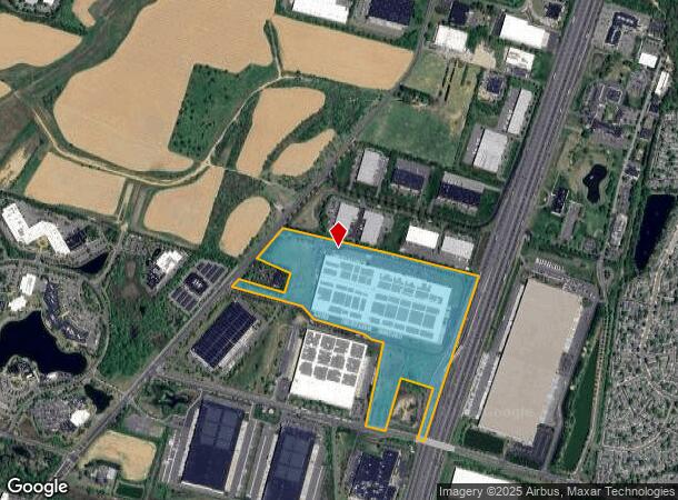 1242 S River Rd, Cranbury, NJ Parcel Map