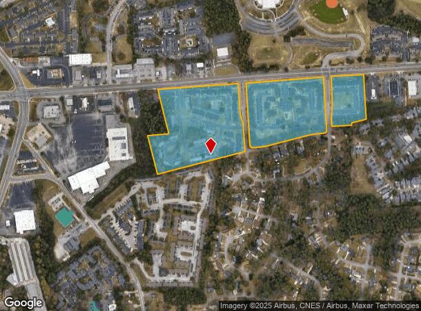  1700 Valley Park Ct, Augusta, GA Parcel Map