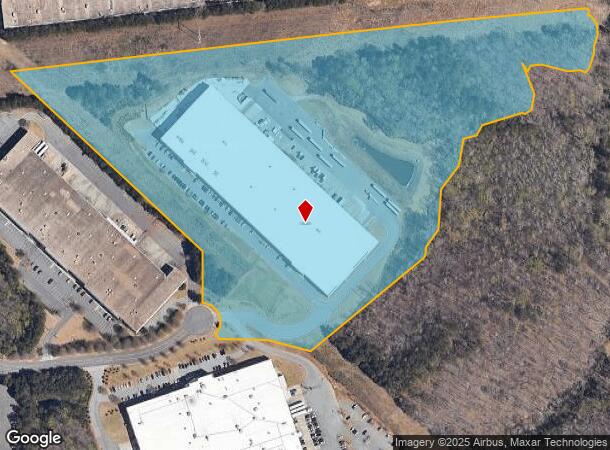 1301 Progress Center Ave, Lawrenceville, GA Parcel Map