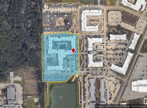 450 Woodland Square Blvd, Conroe, TX Parcel Map