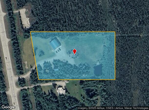 5972 Richardson Hwy, Salcha, AK Parcel Map