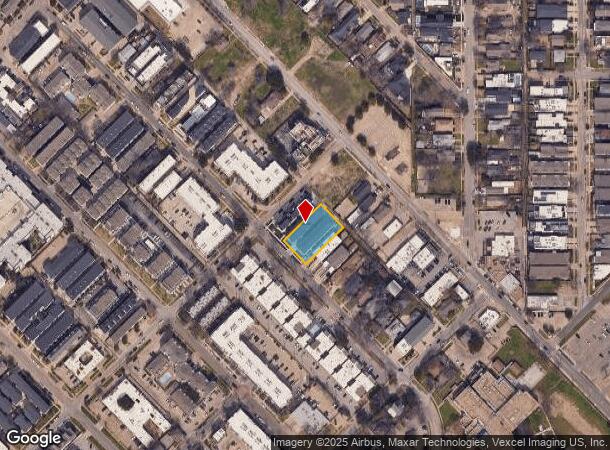  2018 Moser Ave, Dallas, TX Parcel Map