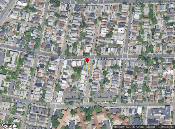 100 W 3Rd St, Bayonne, NJ Parcel Map