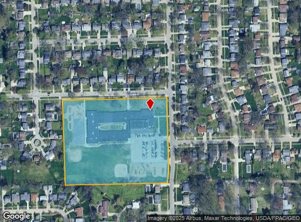 2828 Edgebrook Dr, Toledo, OH Parcel Map