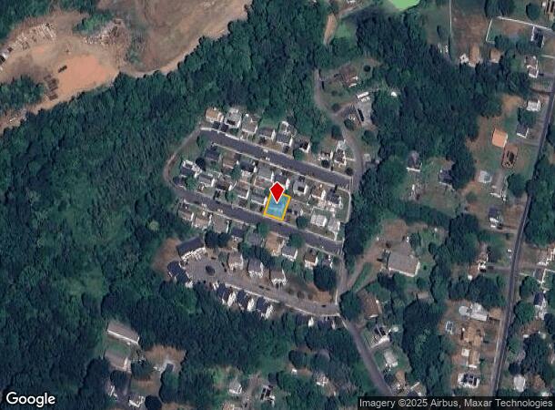  47 Billard St, Meriden, CT Parcel Map