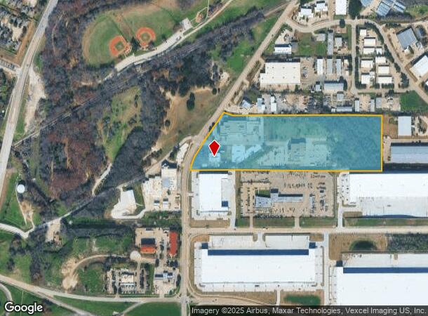  501 Winscott Rd, Benbrook, TX Parcel Map