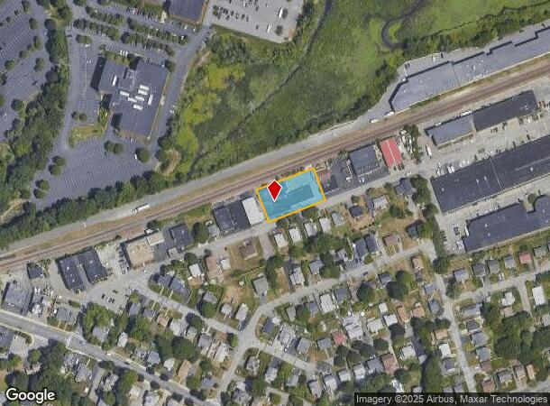  70 Clematis Ave, Waltham, MA Parcel Map