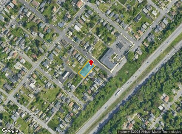 1028 Maple St, Scranton, PA Parcel Map