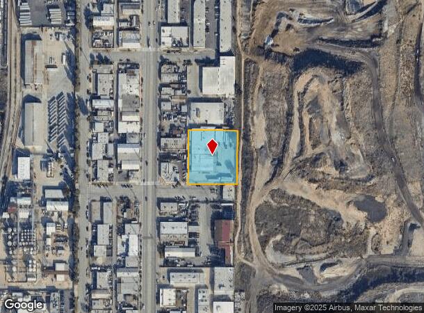  1541 W Paramount St, Azusa, CA Parcel Map