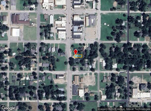  207 S Bdwy, Tecumseh, OK Parcel Map