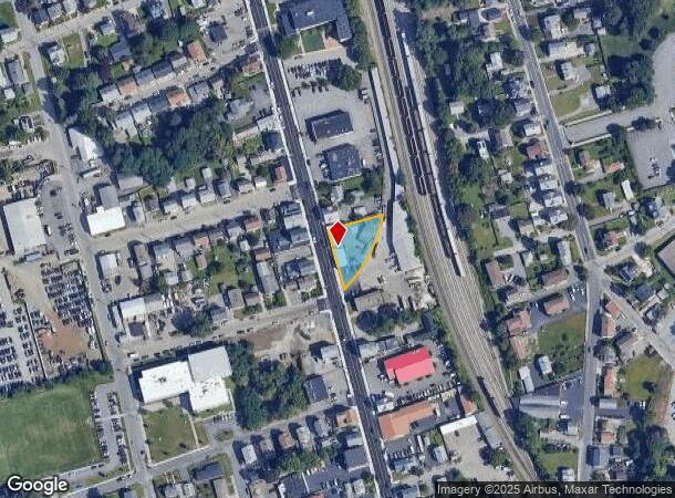 211 Broad St, Cumberland, RI Parcel Map