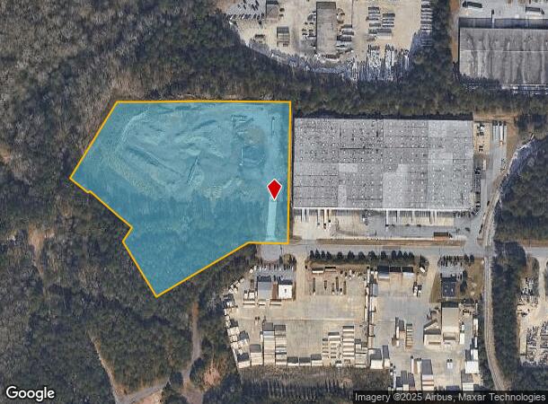  1000 Southern Rd, Morrow, GA Parcel Map