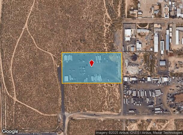  Vac/4Th Stw Vic Ave, Lancaster, CA Parcel Map