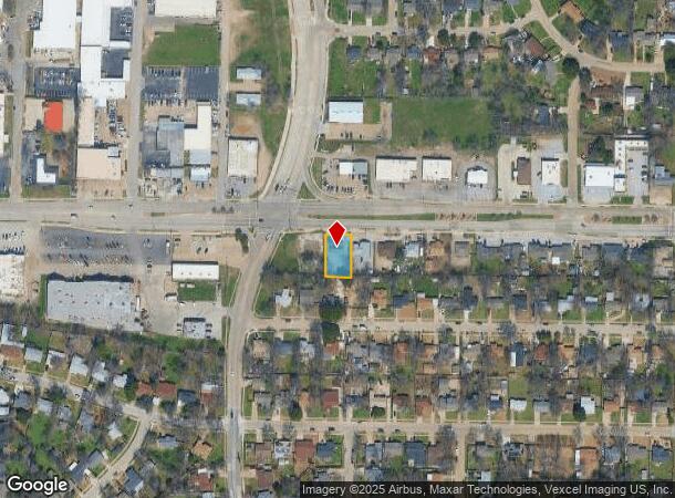  1806 E Abram St, Arlington, TX Parcel Map
