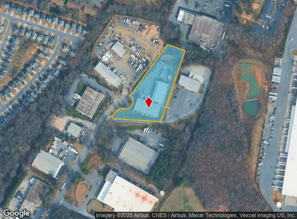  1907 Gateway Blvd, Charlotte, NC Parcel Map