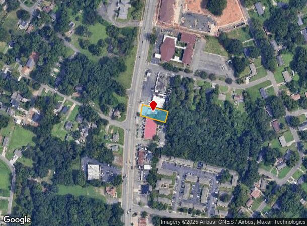  610 W Sugar Creek Rd, Charlotte, NC Parcel Map