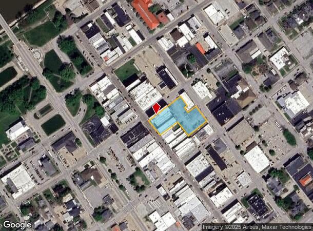  302 Main St, Vincennes, IN Parcel Map
