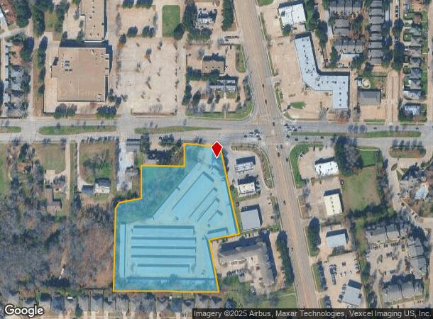 1800 W Sublett Rd, Arlington, TX Parcel Map
