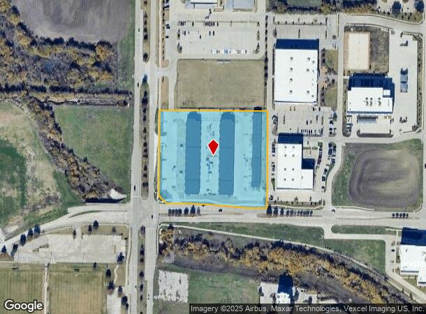  6120 All Stars Ave, Frisco, TX Parcel Map