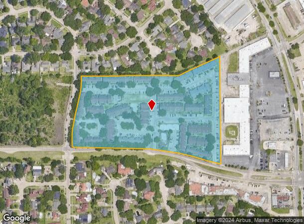  5850 W Gulf Bank Rd, Houston, TX Parcel Map