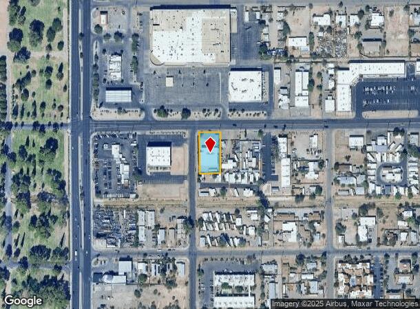  261 W Fort Lowell Rd, Tucson, AZ Parcel Map