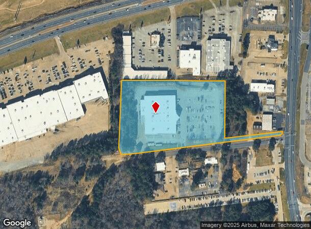  445 Forest Sq, Longview, TX Parcel Map