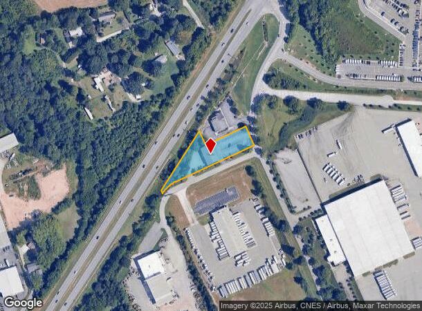  321 Fanning Fields Rd, Mills River, NC Parcel Map