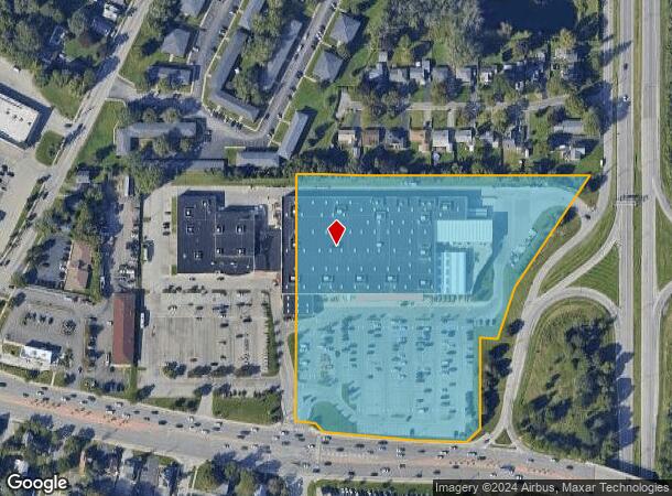  1250 W Ridge Rd, Rochester, NY Parcel Map