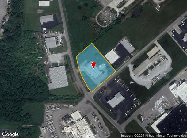  1134 Nw T St, Richmond, IN Parcel Map