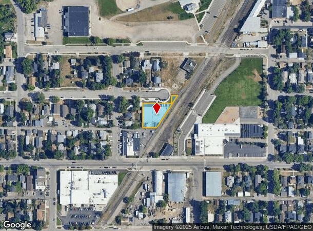  901 S 2Nd St W, Missoula, MT Parcel Map