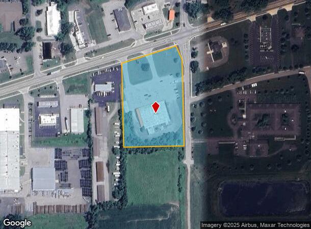 8025 Spring Arbor Rd, Spring Arbor, MI Parcel Map