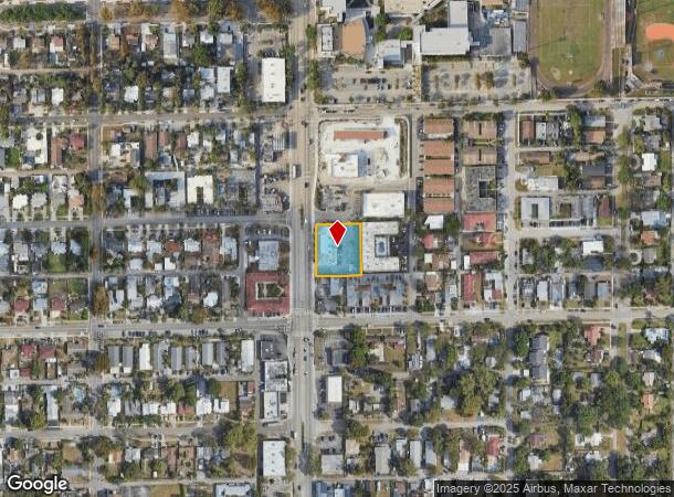  1735 N Federal Hwy, Hollywood, FL Parcel Map