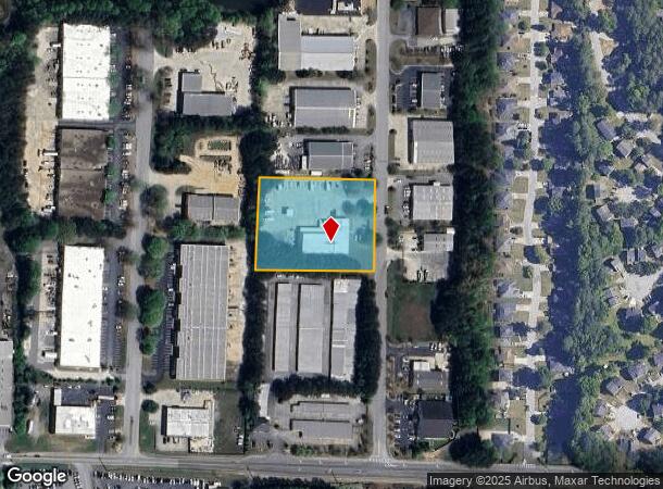  6918 Oak Ridge Commerce Way, Austell, GA Parcel Map